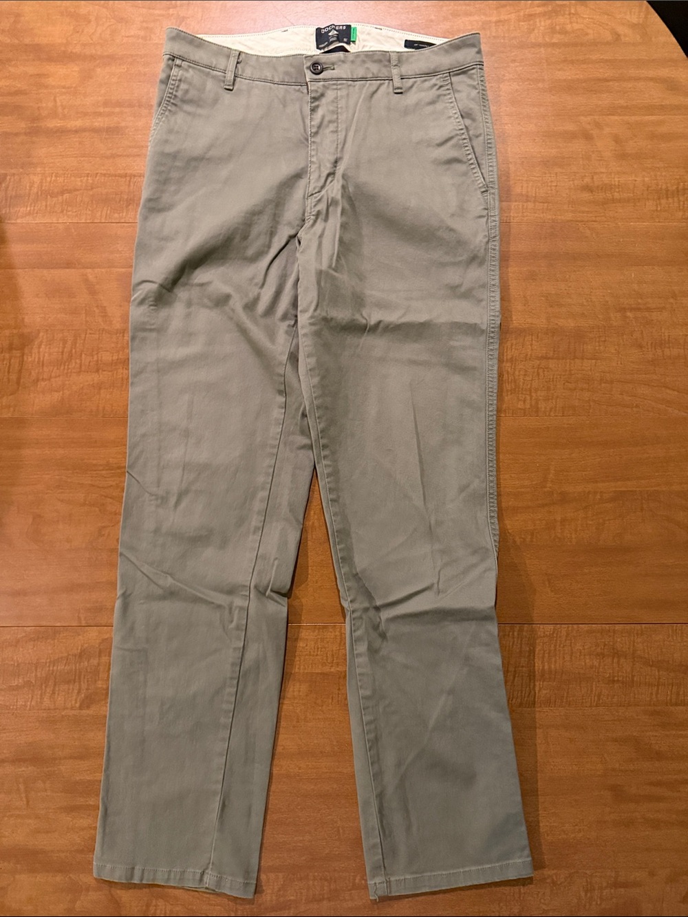Dockers Light Olive Slim Chinos 31x32